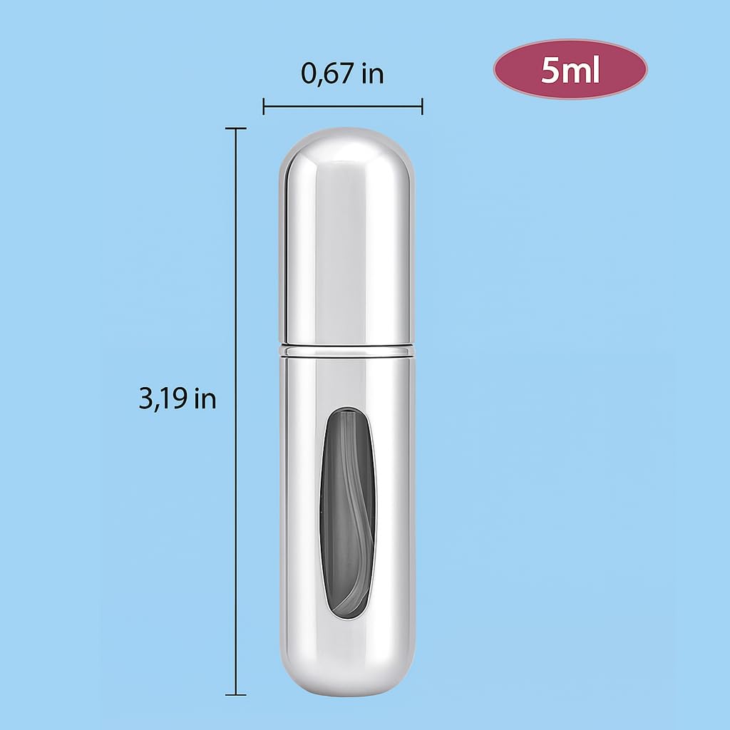 5ml Refillable Perfume Atomizer Spray Bottle U60316
