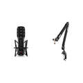 USB Dynamic Microphone & Desk-Mounted Boom Arm V21878