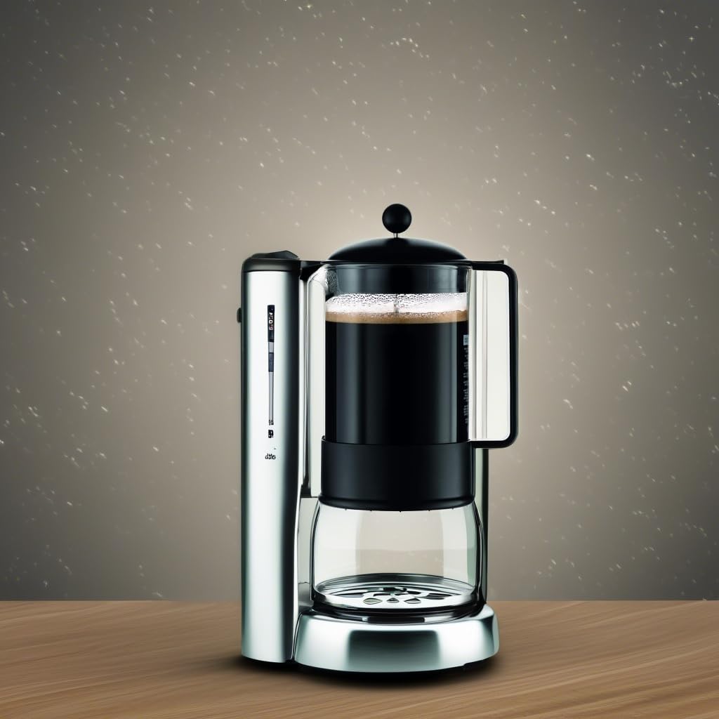 51oz Borosilicate Glass French Press Coffee Maker O531