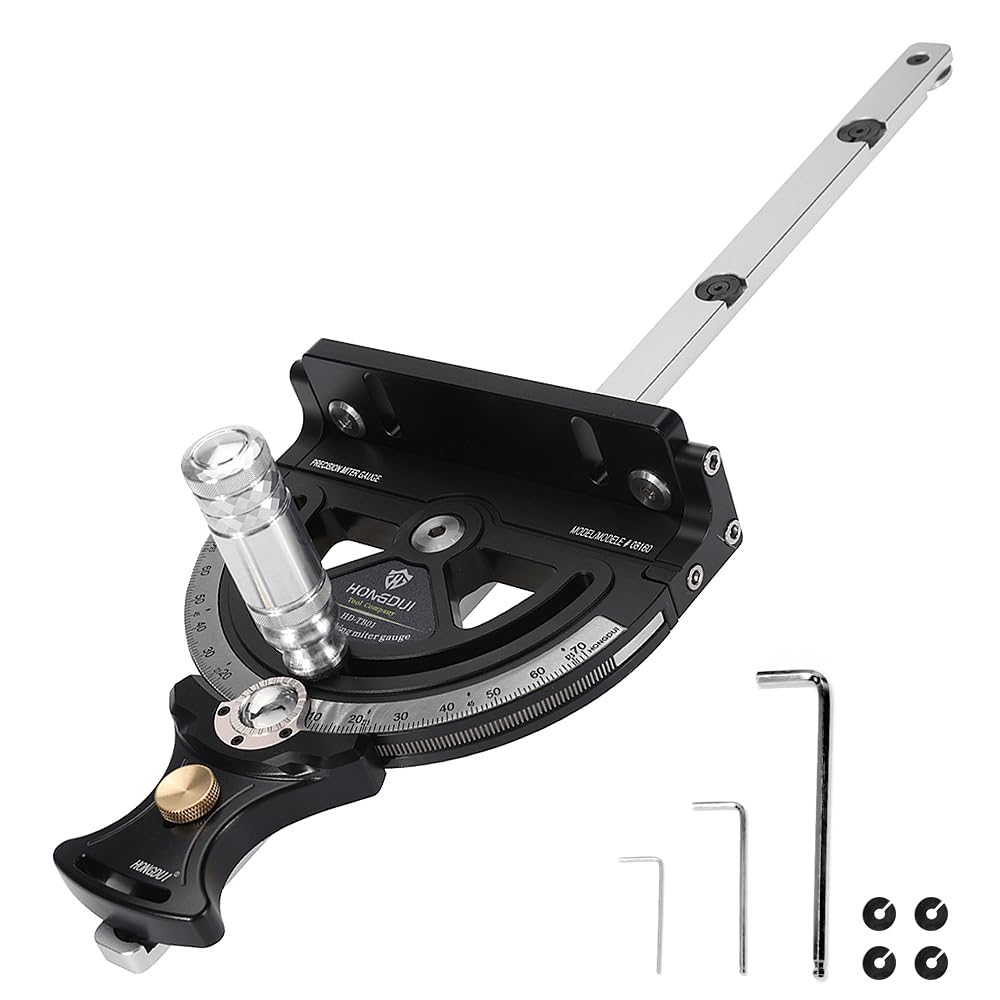 Table Saw Miter Gauge with Aluminum Extended Fence V94419