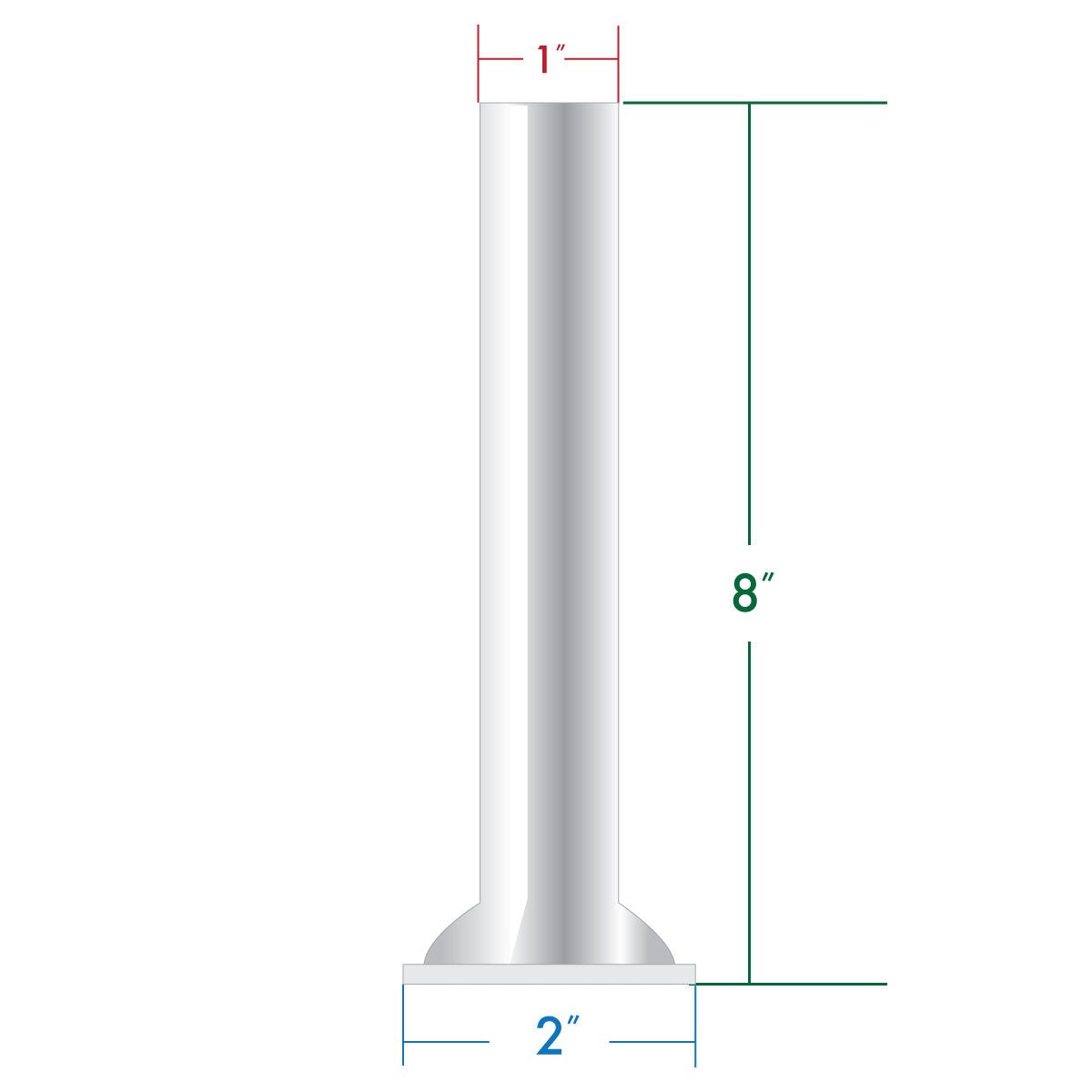 1" Diameter Stainless Steel Stuffing Tube Y461