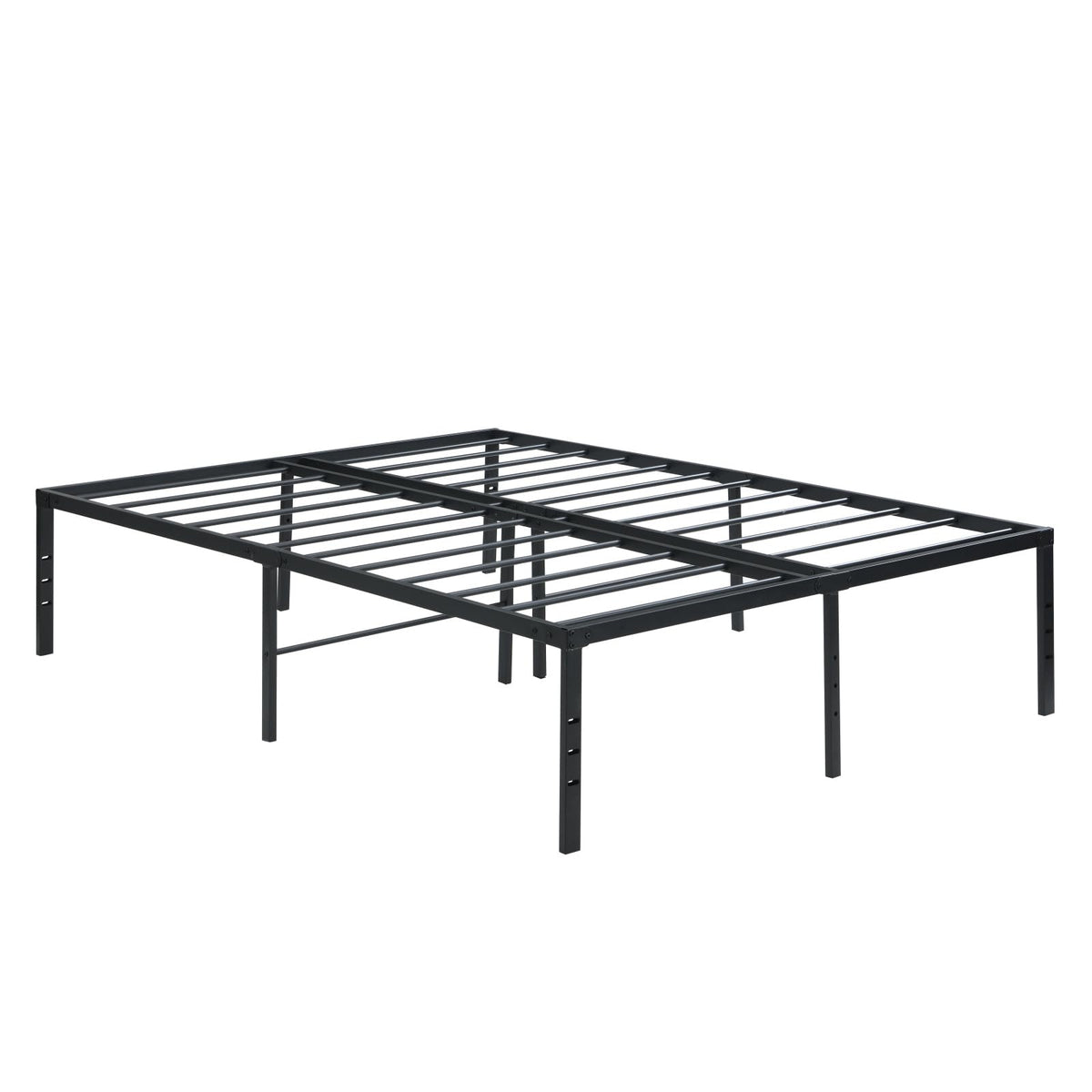 Black Queen Metal Platform Bed Frame I707