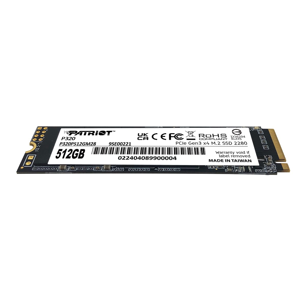 512GB PCIe Gen 3x4 M.2 2280 SSD A35087