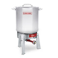 40 Quart Stainless Steel Stock Pot + Single Propane Stove H887