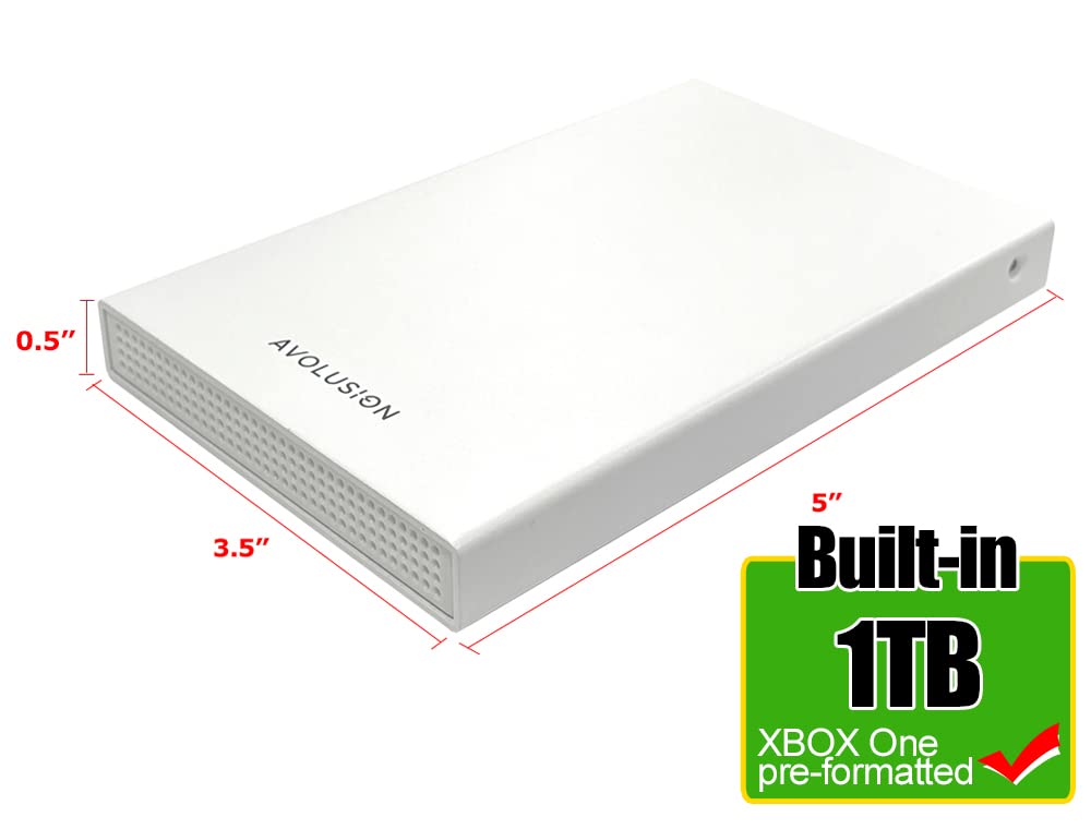 1TB USB 3.0 Portable External Hard Drive T9952