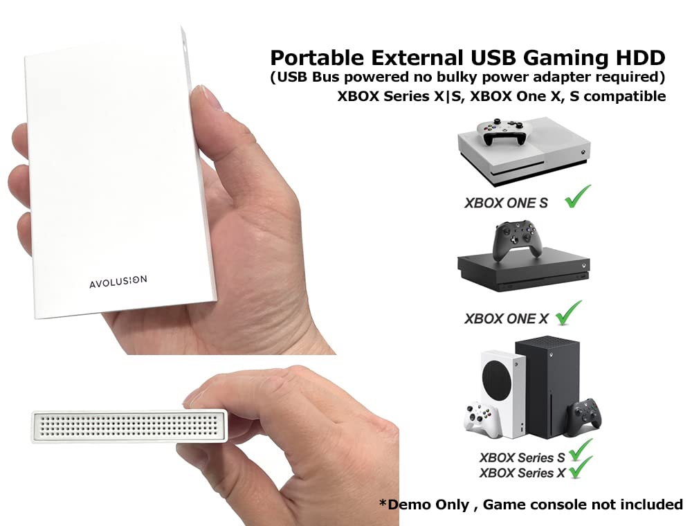 1TB USB 3.0 Portable External Hard Drive T9952