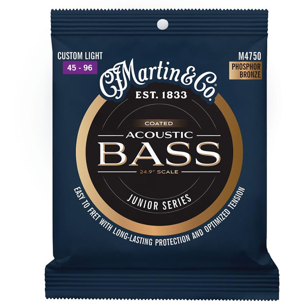 Coated Short Scale Acoustic Bass Strings G700