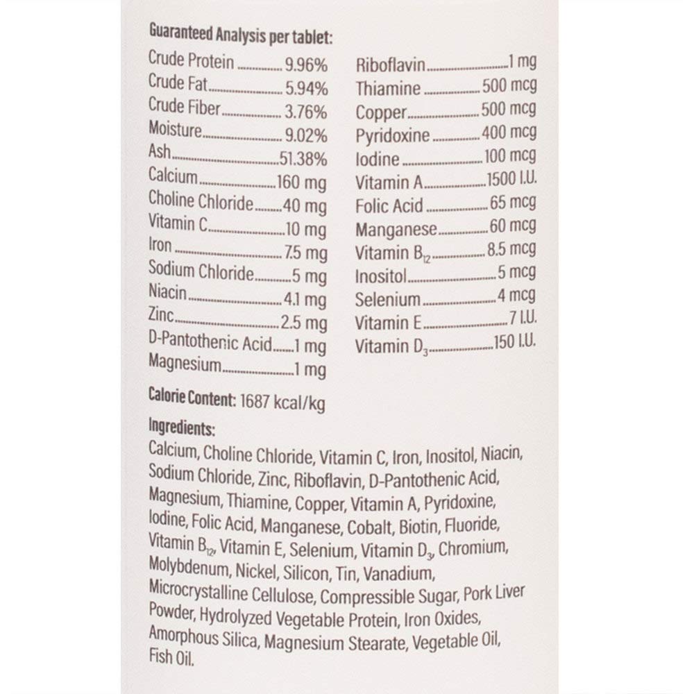 Canine Chewable Multivitamin Tablets 365ct N322