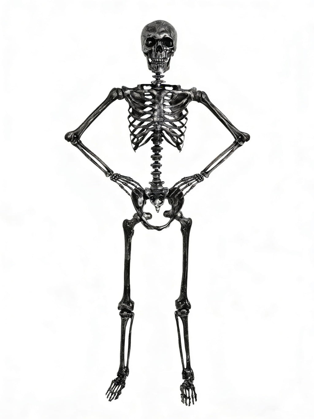 5 FT Posable Black Skeleton Y917