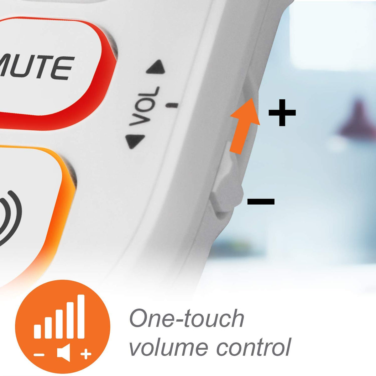 Corded/Cordless Phone System with Big Buttons and Large Display Q73372