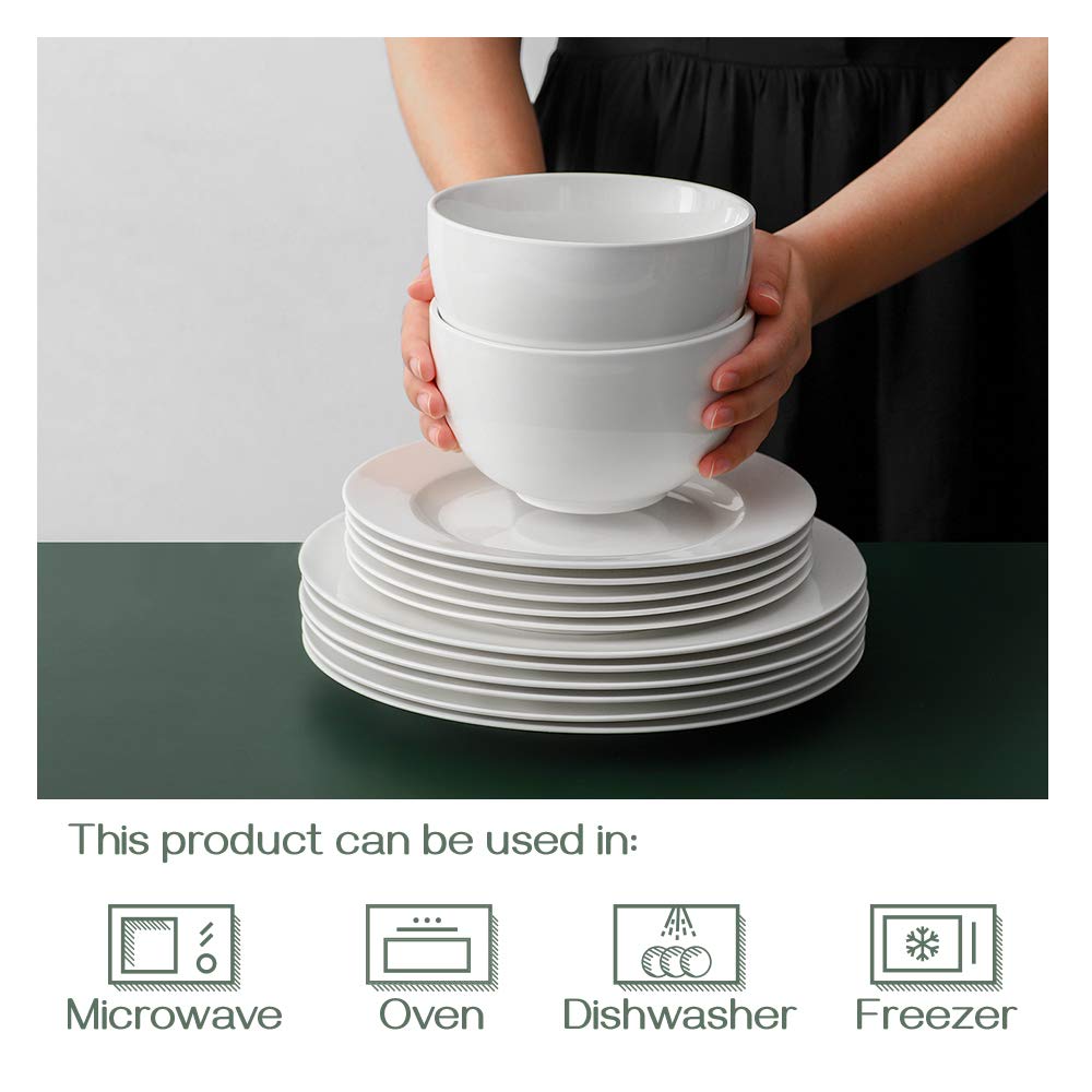 5.8" 30 Ounces Ceramic Bowls Set of 4 T8673