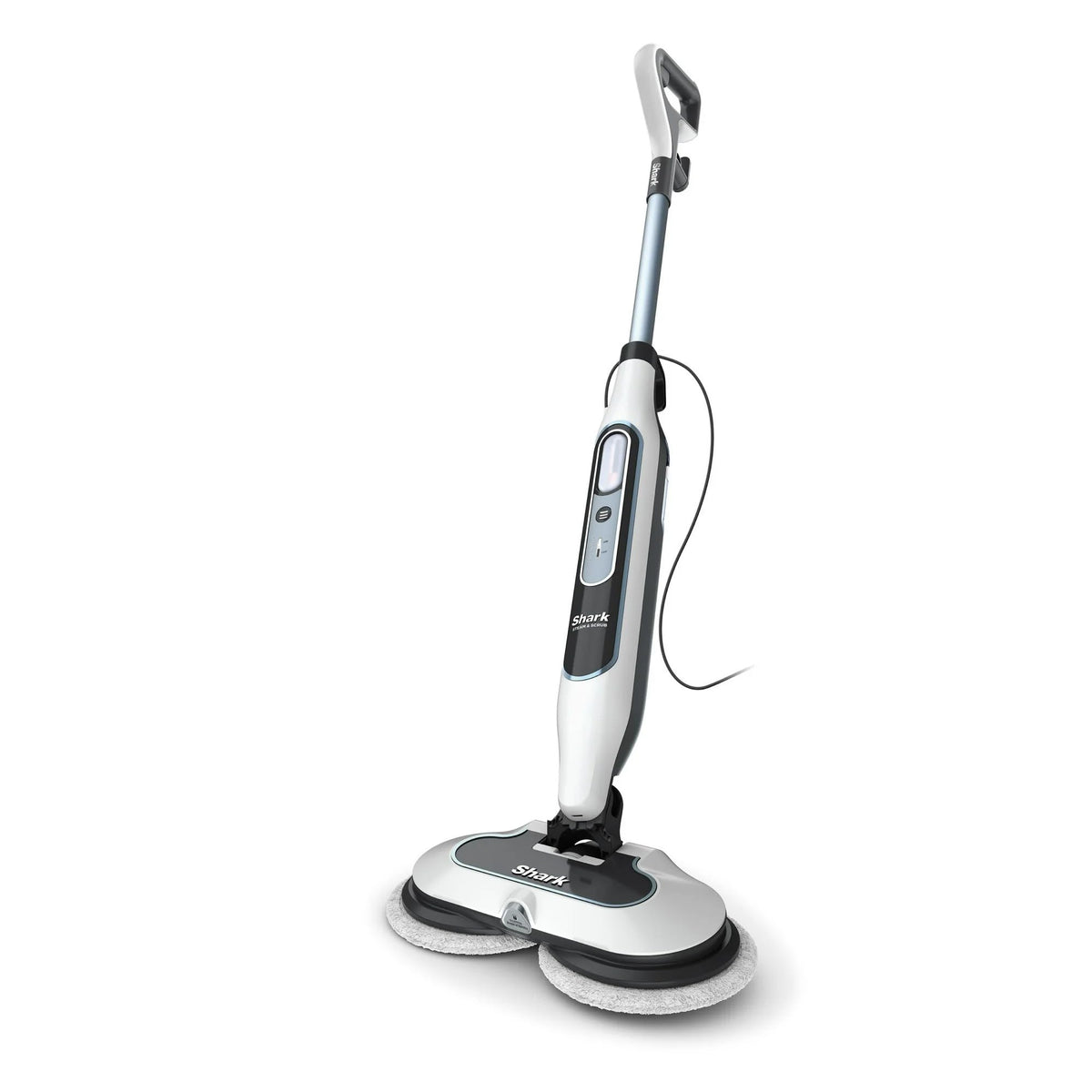 White Steam Mop with 2 Steam Modes D6267