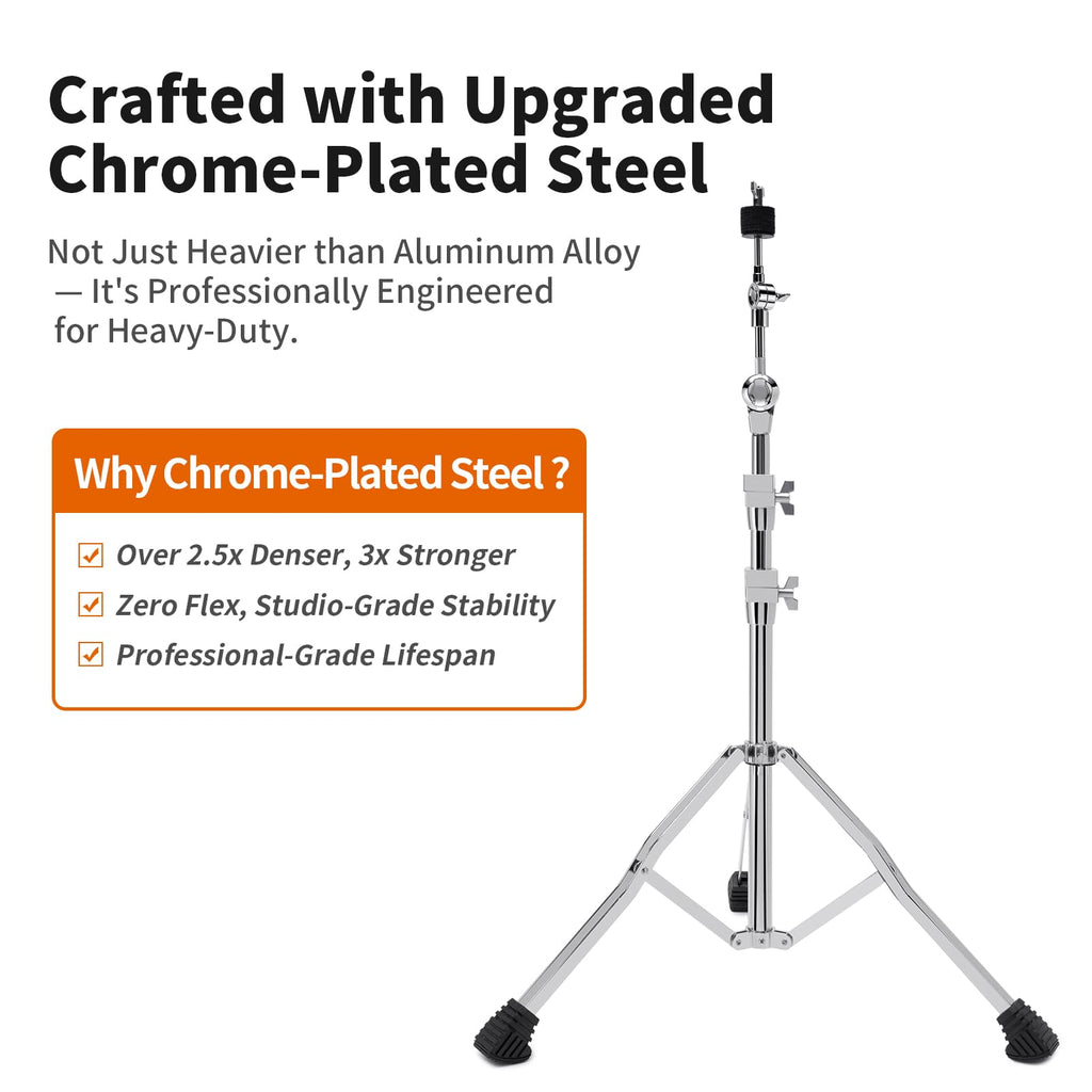 Heavy Duty 2-in-1 Convertible Cymbal Stand N94363