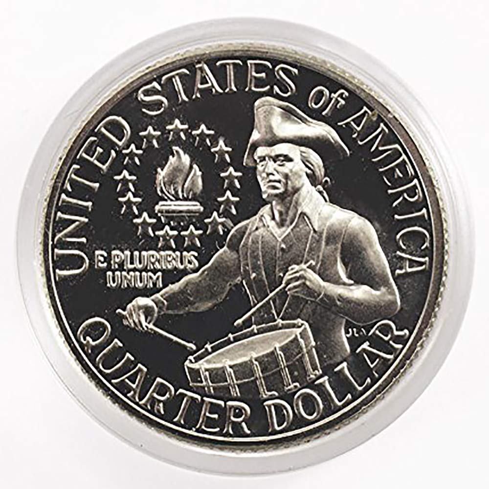 1976 S Brilliant Uncirculated Washington SILVER Quarter Bicentennial 1776-1976 Drummerboy design Quarter US Mint MS 67+ P5715