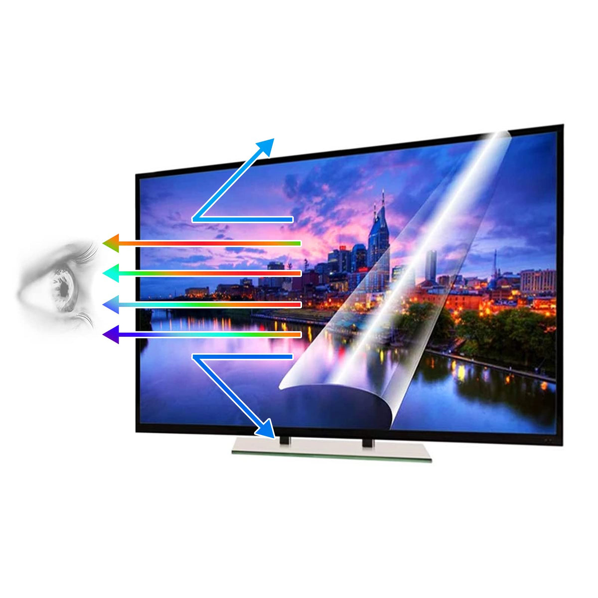 Anti-Glare Screen Protector for 50/55/65 Inch TV A8818