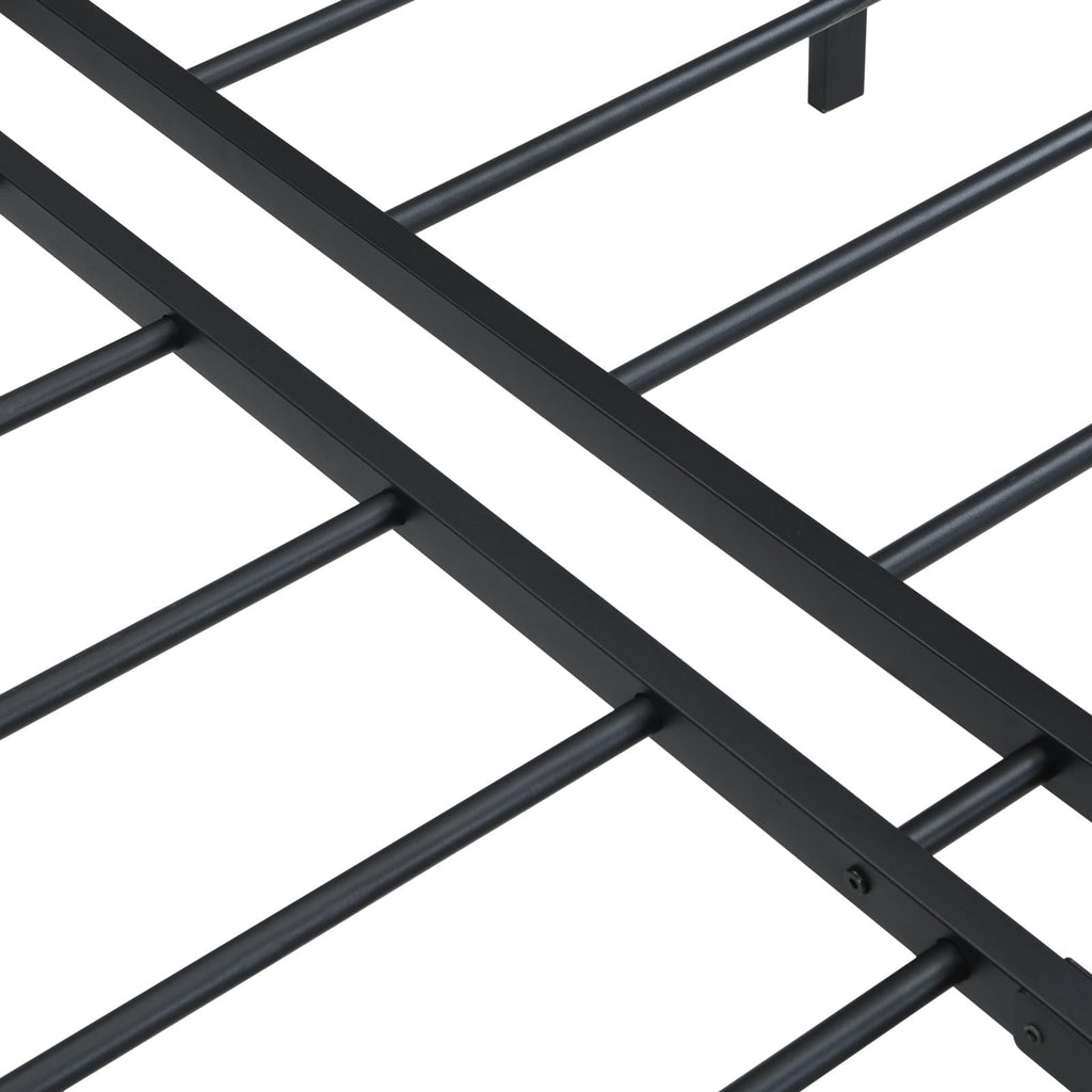 Black Queen Metal Platform Bed Frame I707
