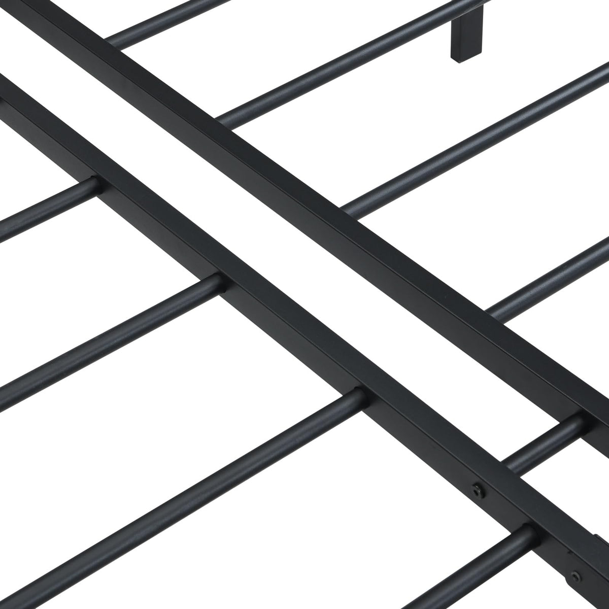 Black Queen Metal Platform Bed Frame I707
