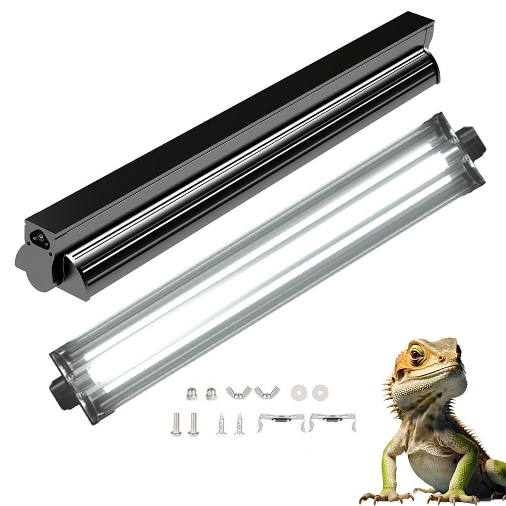 15W 10.0 UVB Reptile Light Fixture 18 Inch E956