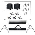 Adjustable Photo Backdrop Stand Kit with Carry Bag T41013