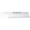 Ductless Range Hood with Lights, 30-Inch, White B8428