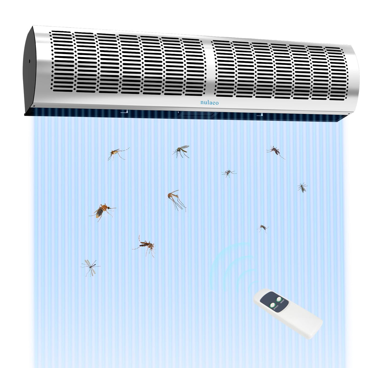 36'' Stainless Steel Wall-Mounted 2-Speed Air Curtain X62585