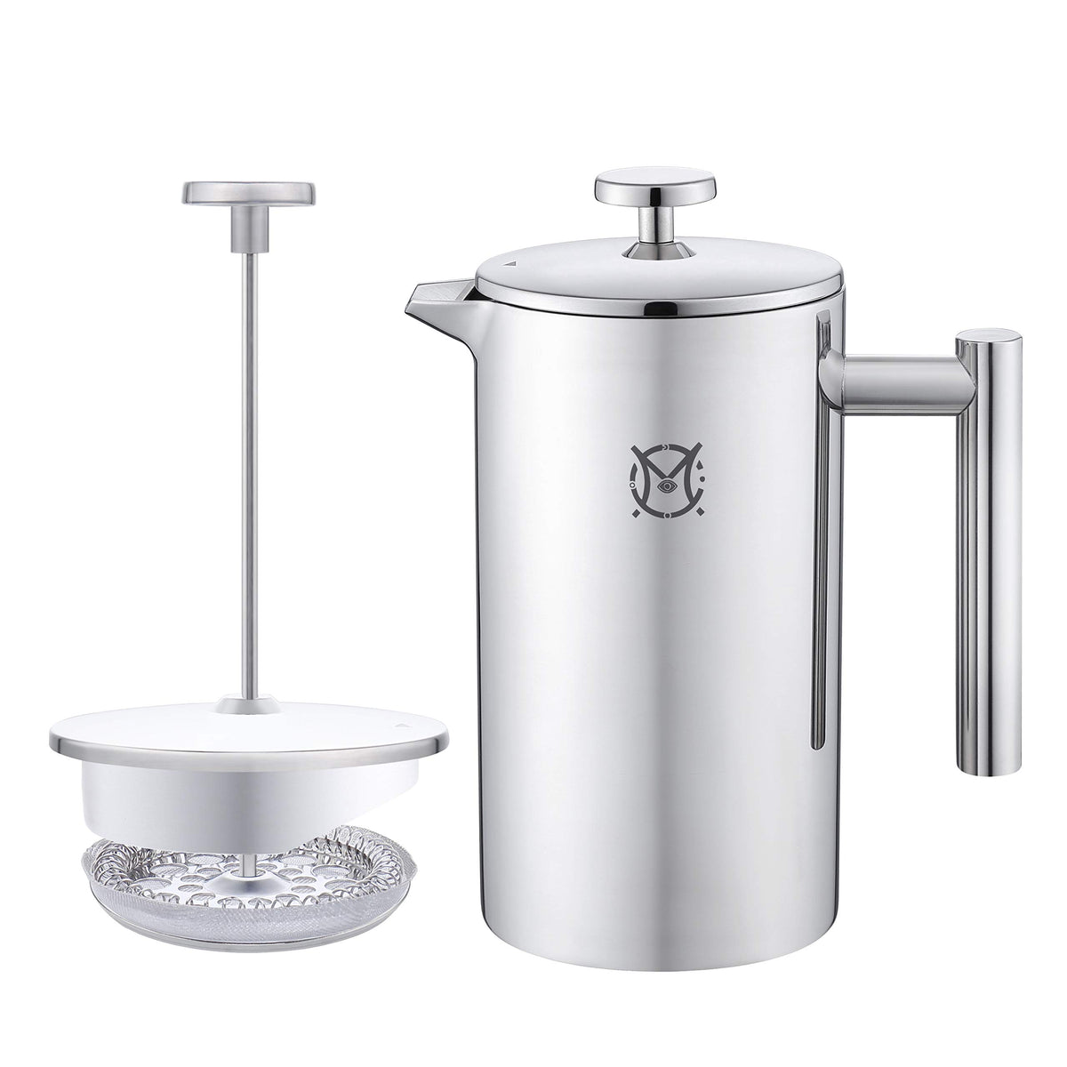 Single Serve Stainless Steel Thermal French Press M739