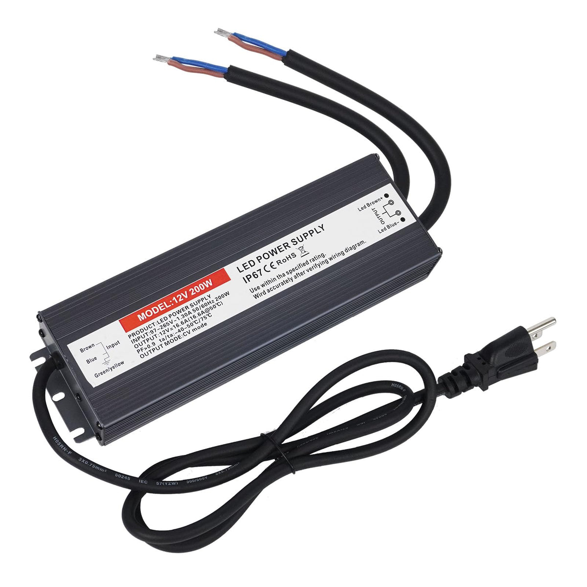 200W 12V LED Power Supply X25418