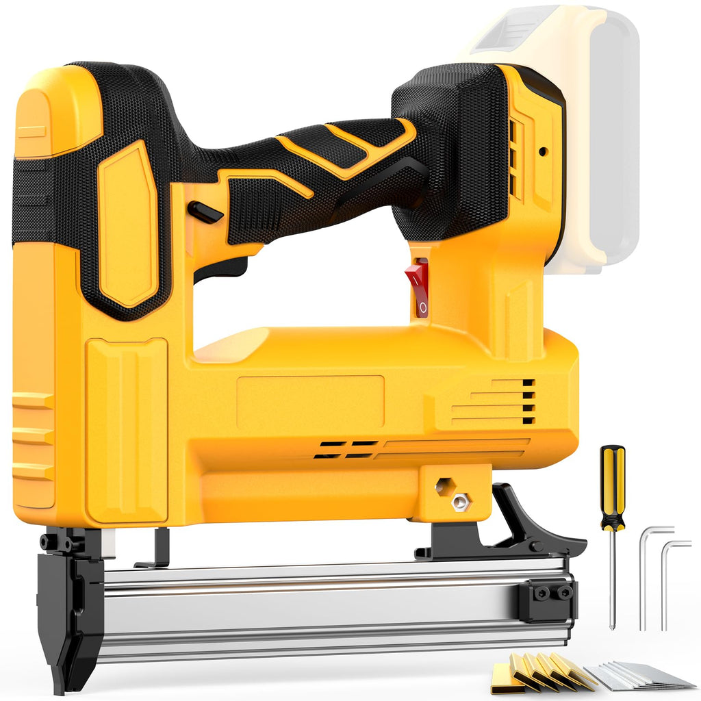 Cordless Brad Nailer 18 Gauge 2-in-1 Nail Gun Staple Gun L129928