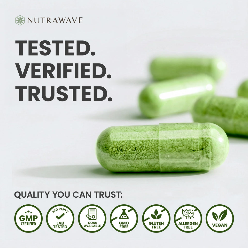 Organic Moringa Capsules 1200mg 120 Capsules V483