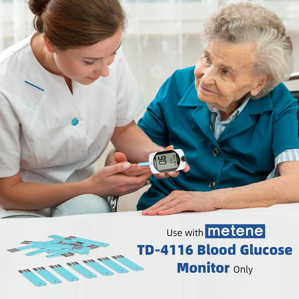 Blood Glucose Monitor Kit & 300 Test Strips F876434