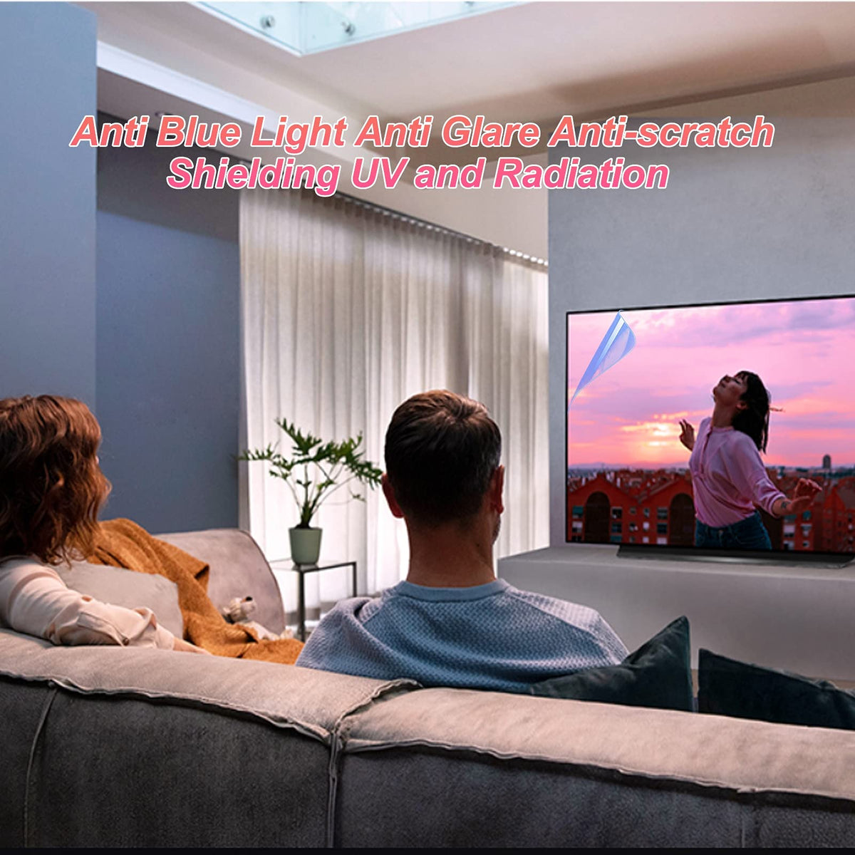 Anti-Glare Screen Protector for 50/55/65 Inch TV A8818