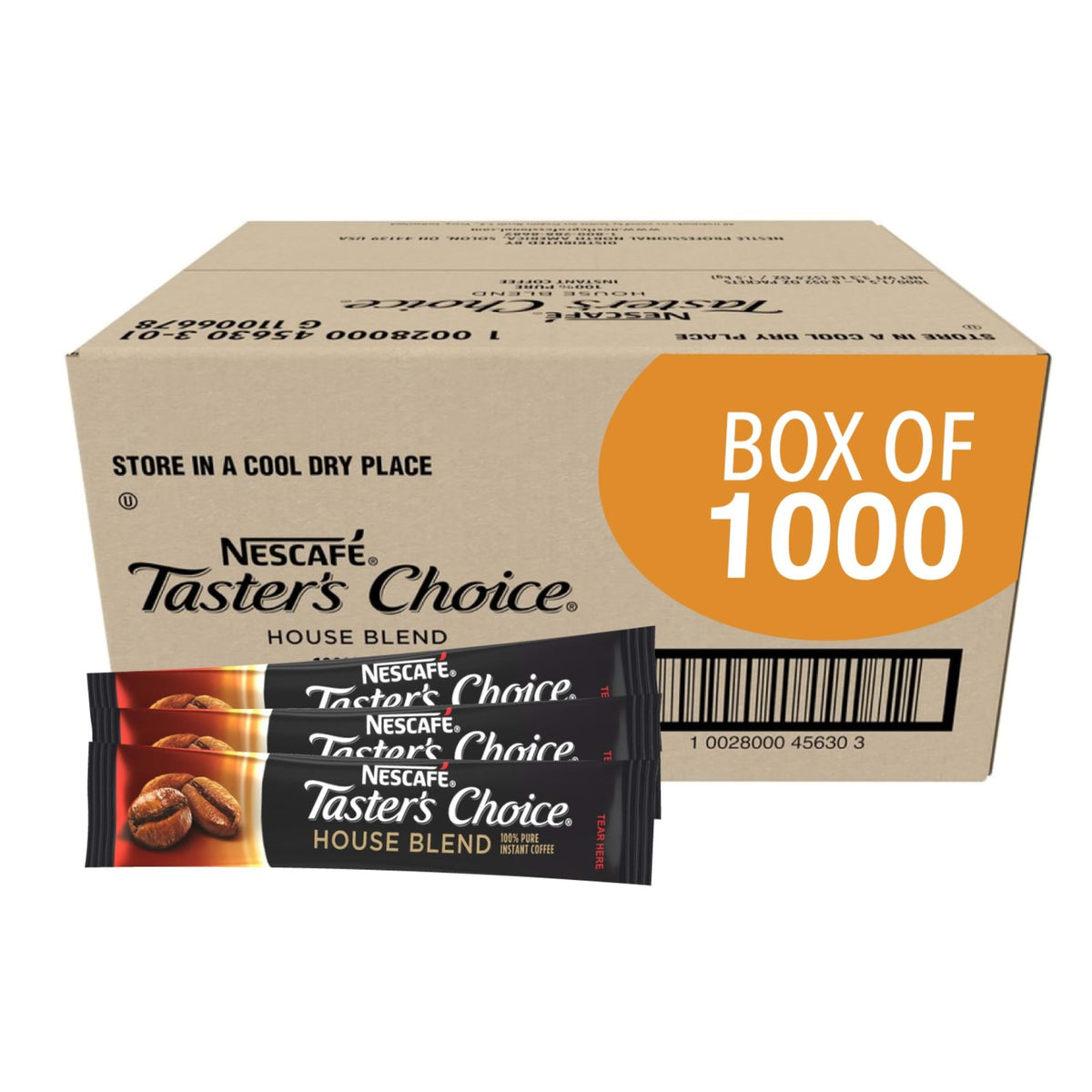Instant Coffee Packets 1.5 g (Pack of 1000) L64920