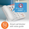 Corded/Cordless Phone System with Big Buttons and Large Display Q73372