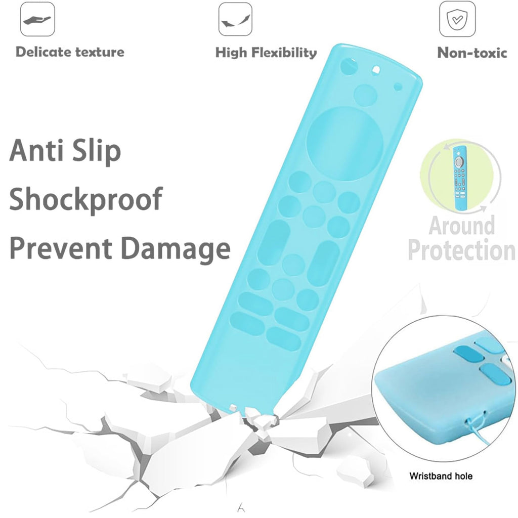 Glow in the Dark Remote Cover with Lanyard F434