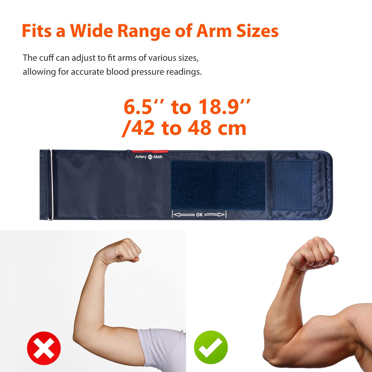 Extra Large Adult Replacement Blood Pressure Cuff 16.5"-18.9" O979094