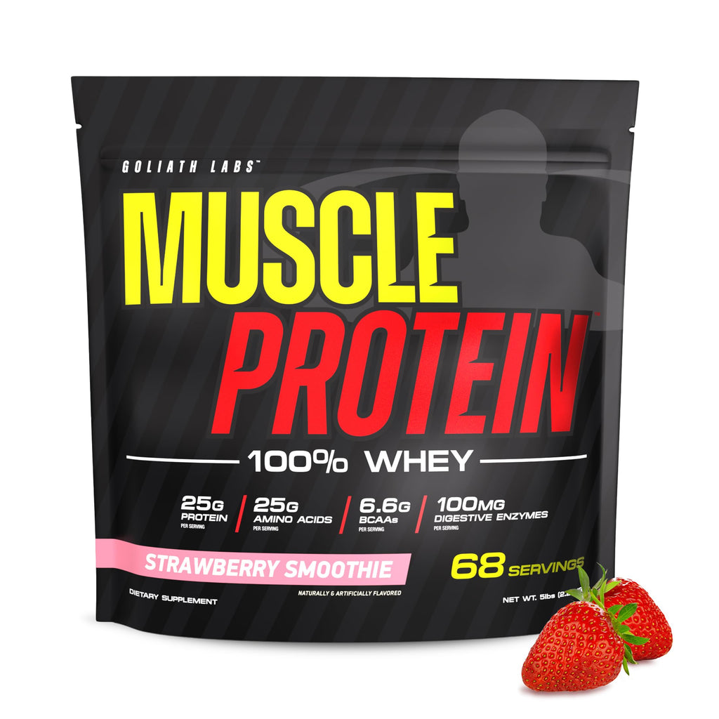 Whey Protein Powder Strawberry 5 lbs K623946
