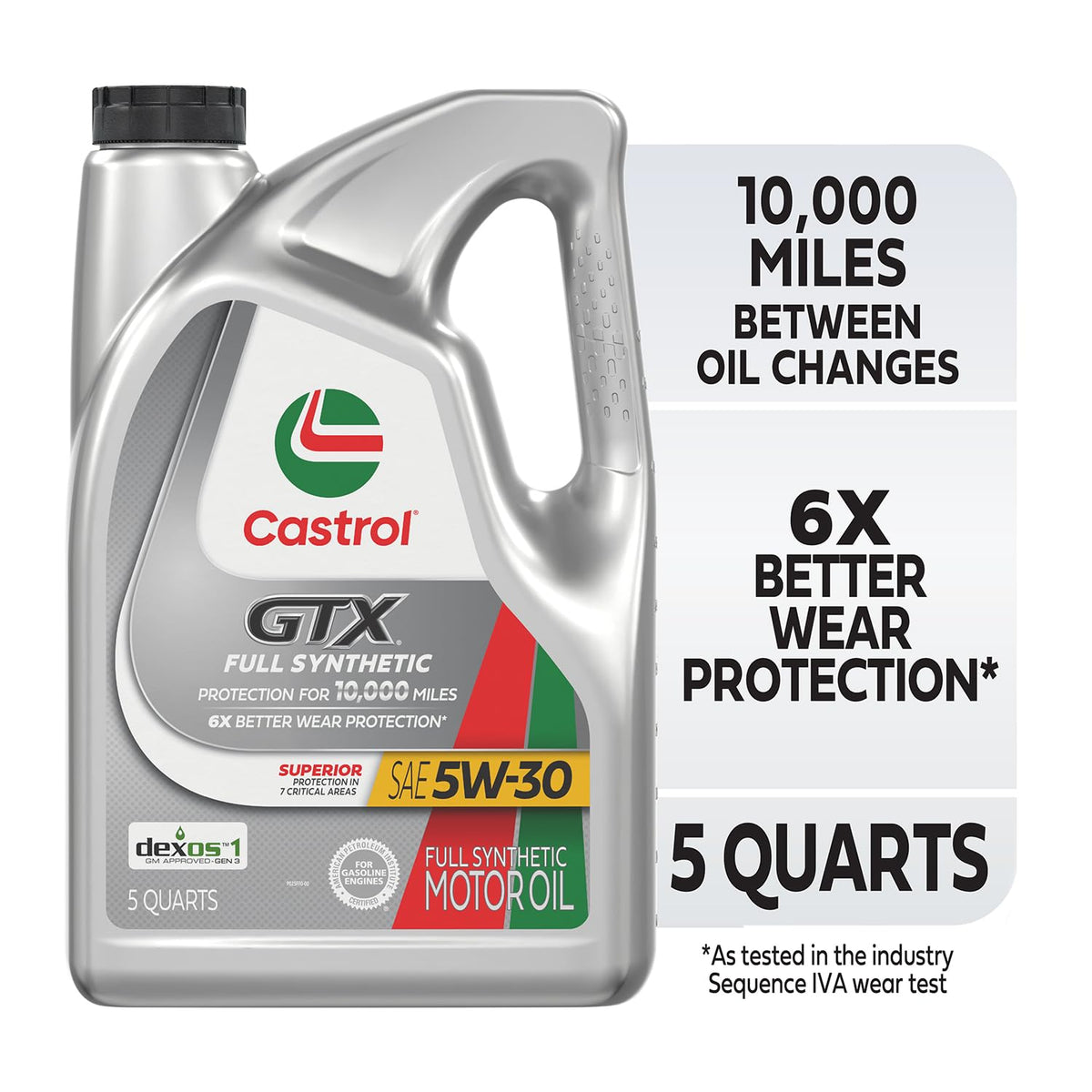 Full Synthetic 5W-30 Motor Oil, 5 Quarts X170