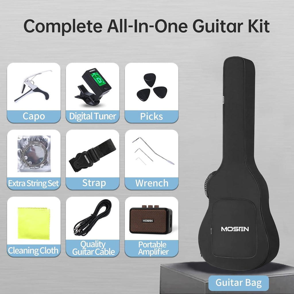 39" Electric Guitar Set with Amp Bag Tuner I162