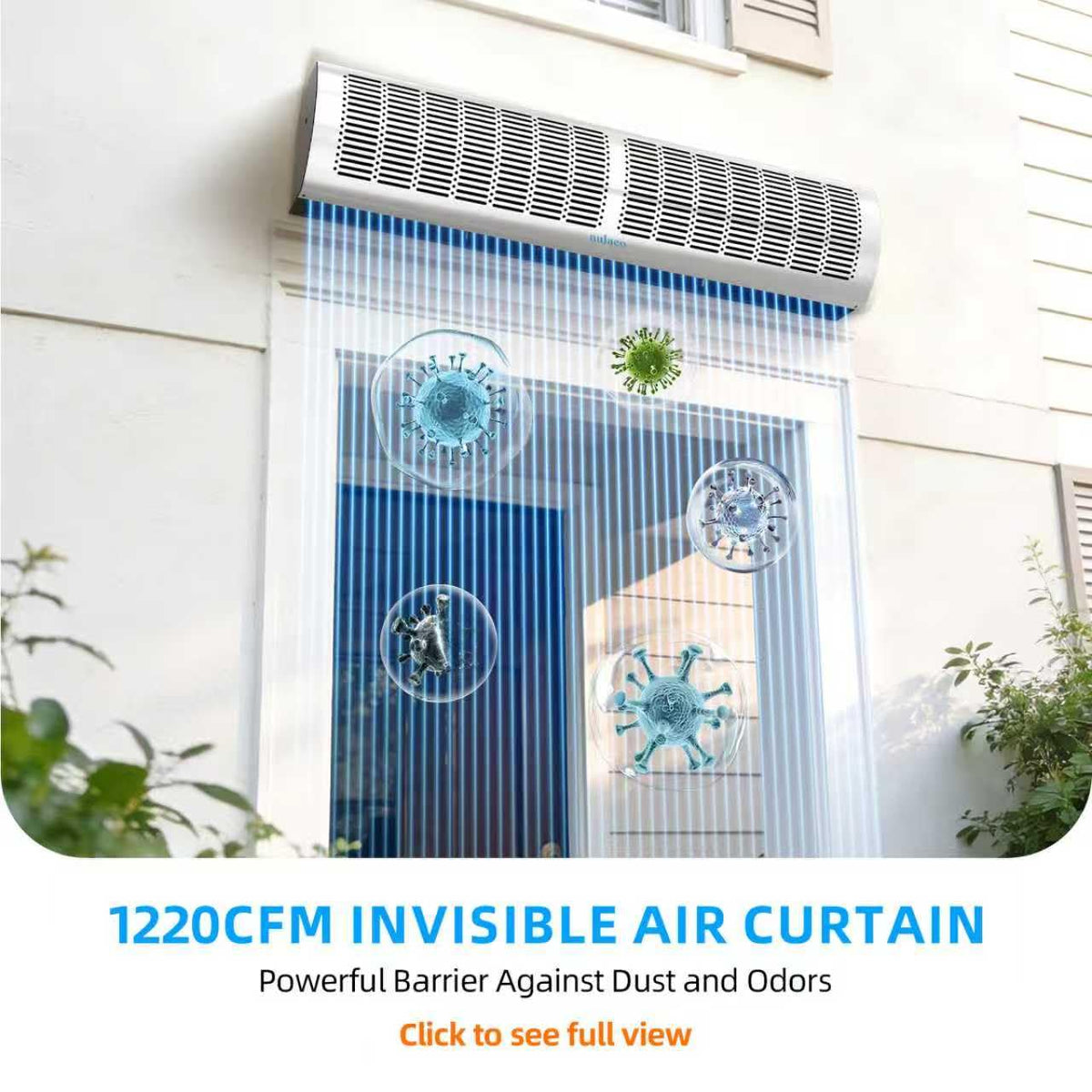 36'' Stainless Steel Wall-Mounted 2-Speed Air Curtain X62585