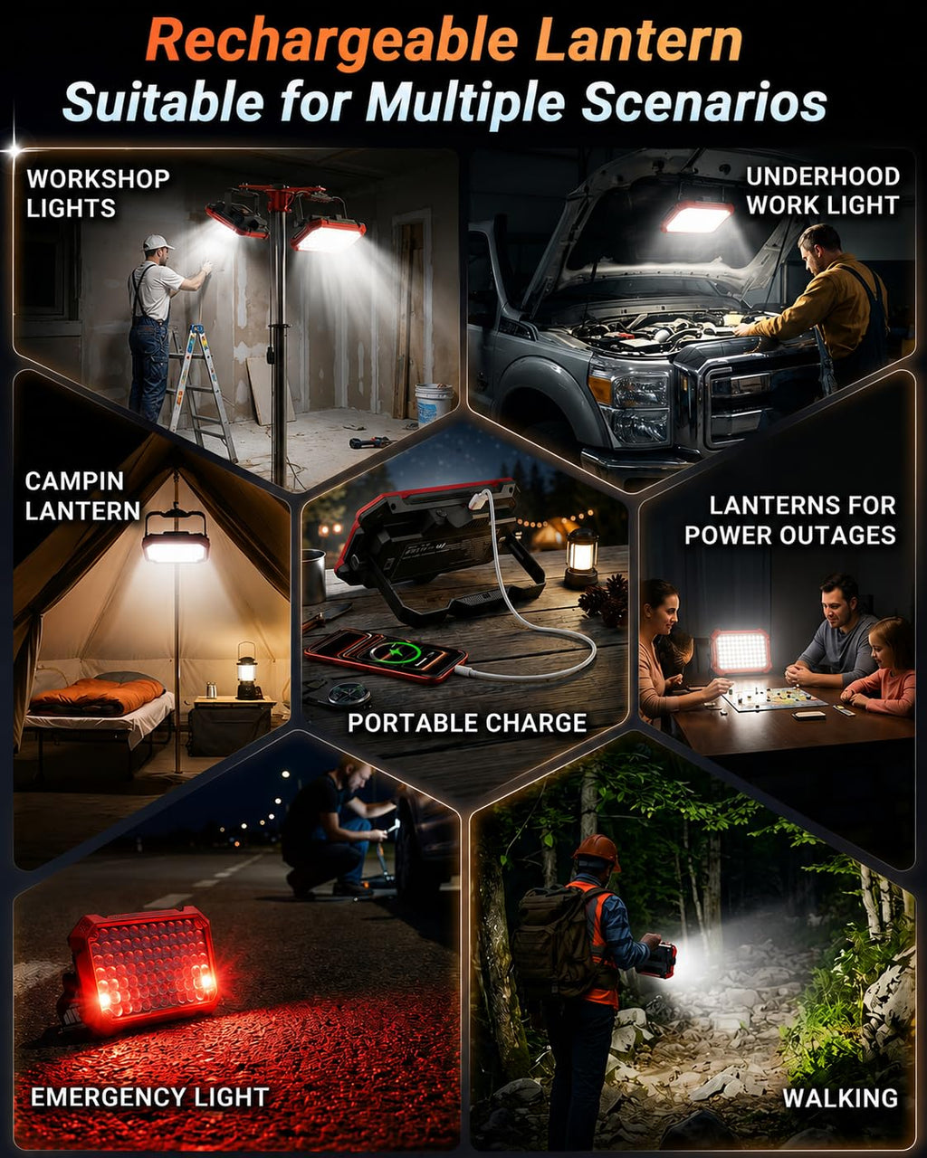 Portable LED Work Light O9018