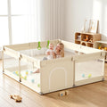 Beige Small Baby Playpen A44525