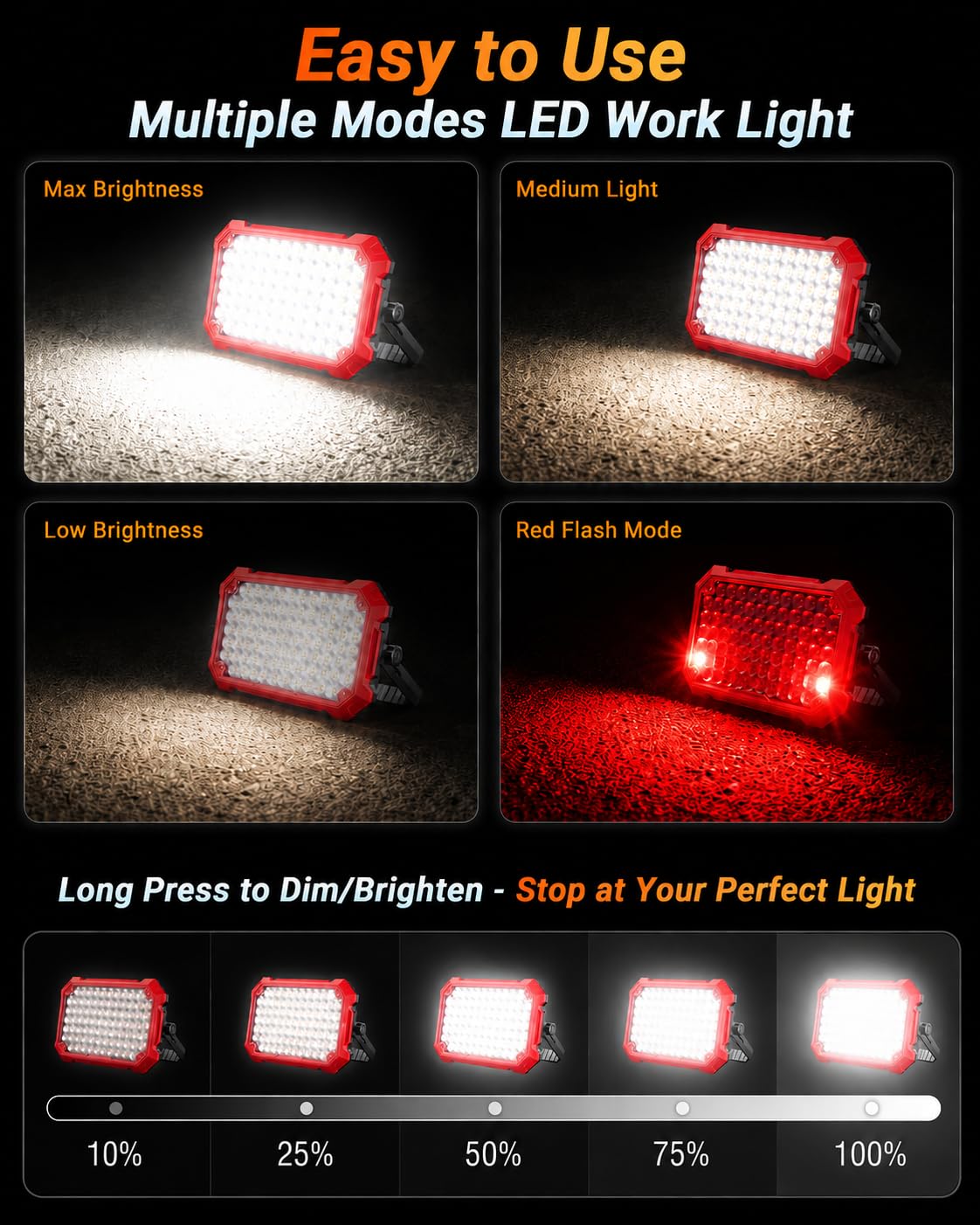 Portable LED Work Light O9018