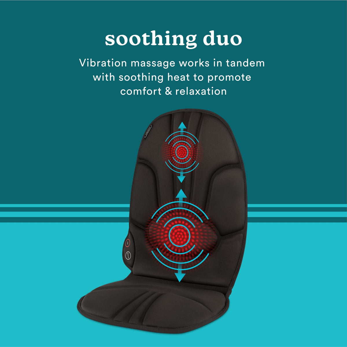 Portable Heating and Vibrating Back Massage Cushion G872
