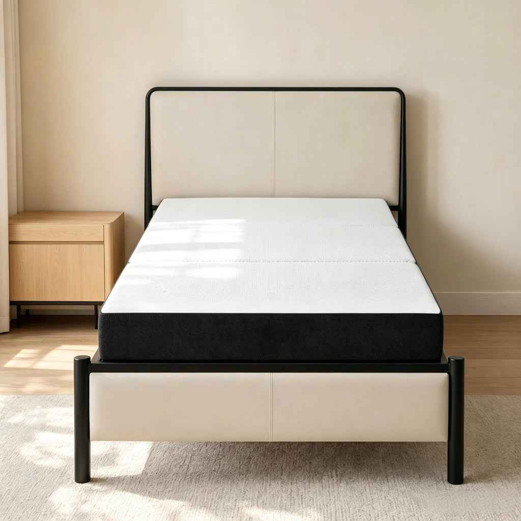 6 Inch Trifold Memory Foam Mattress, Twin O95462