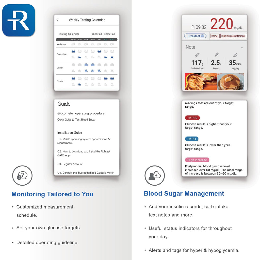 Blood Glucose Test Strips, 50 Count B98997