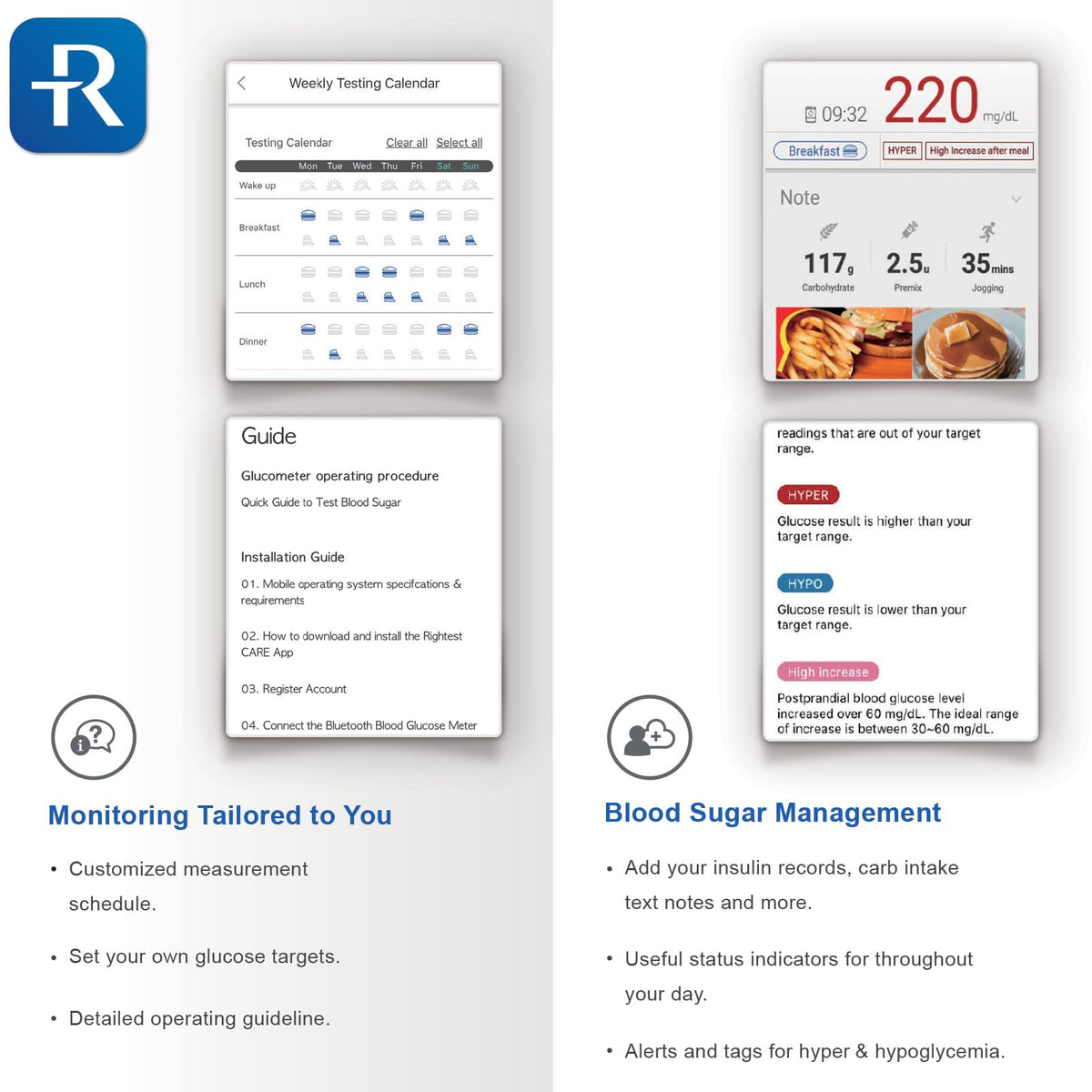 Blood Glucose Test Strips, 50 Count B98997