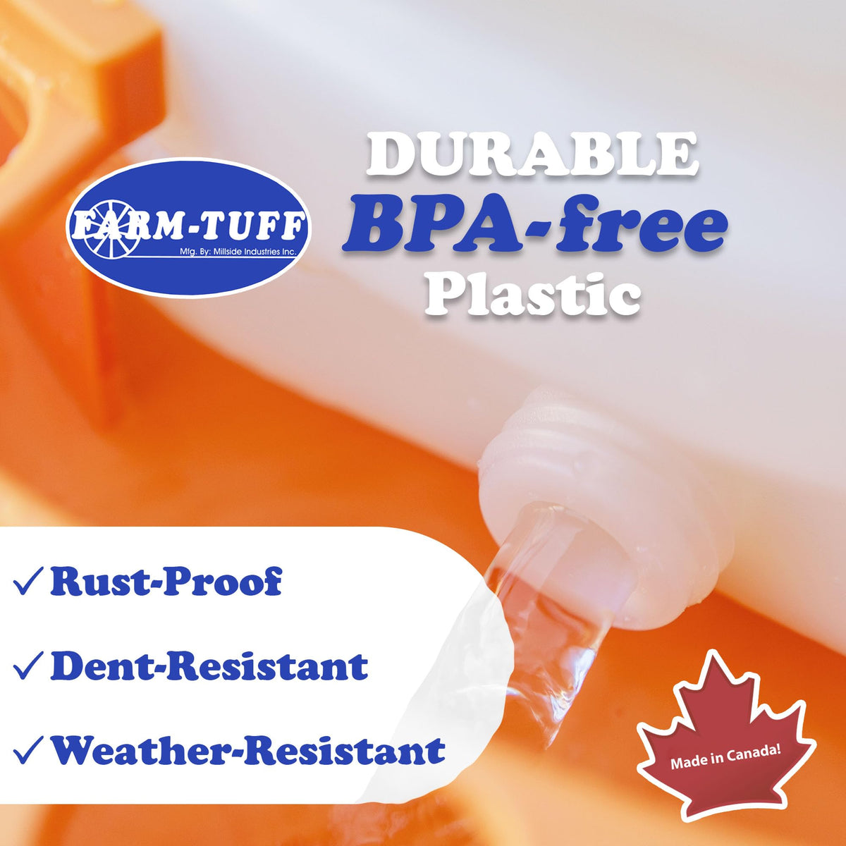 7 Gallon BPA-Free Plastic Poultry Waterer Q86766