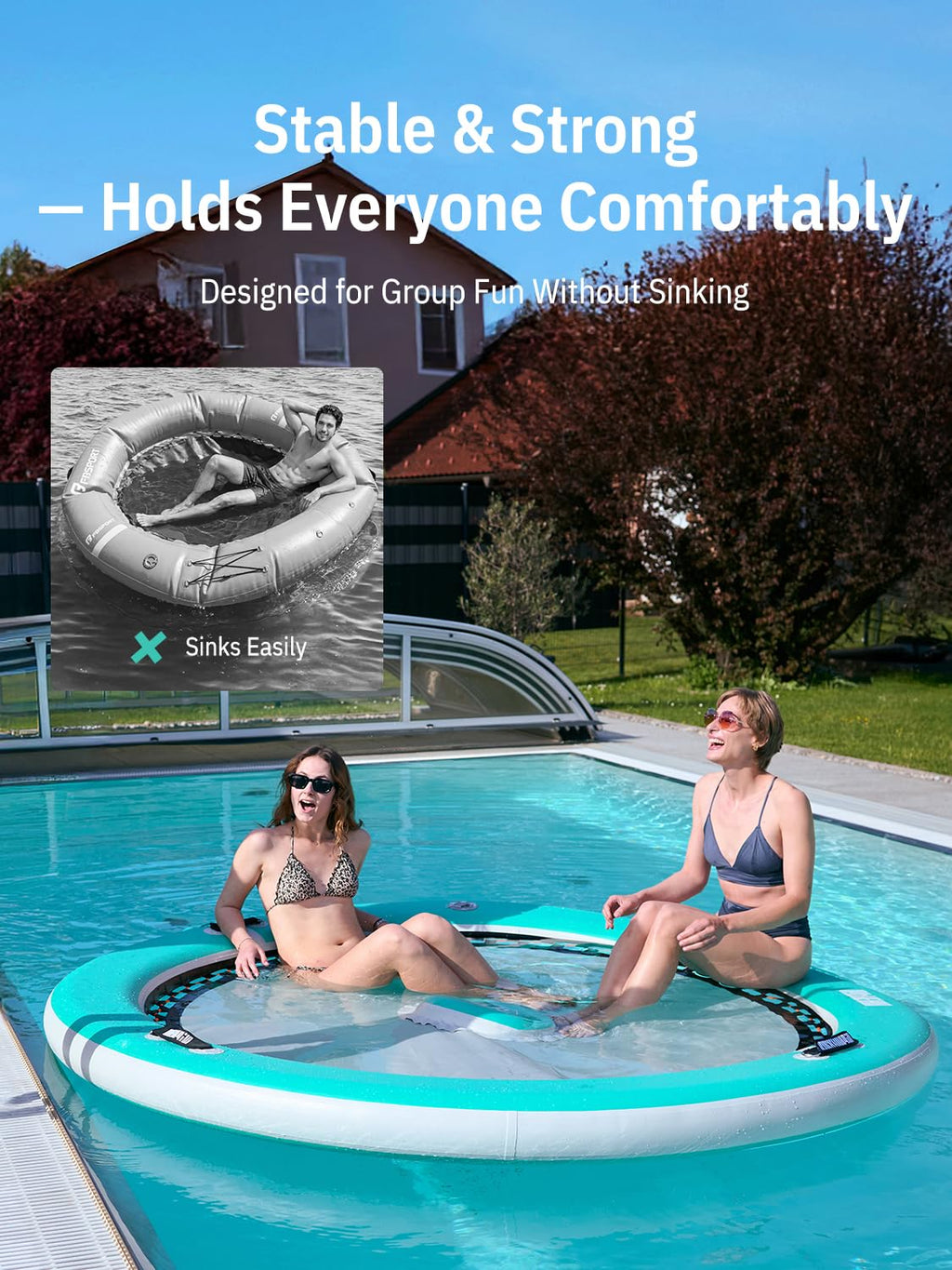 Inflatable Water Hammock 8FT D537486