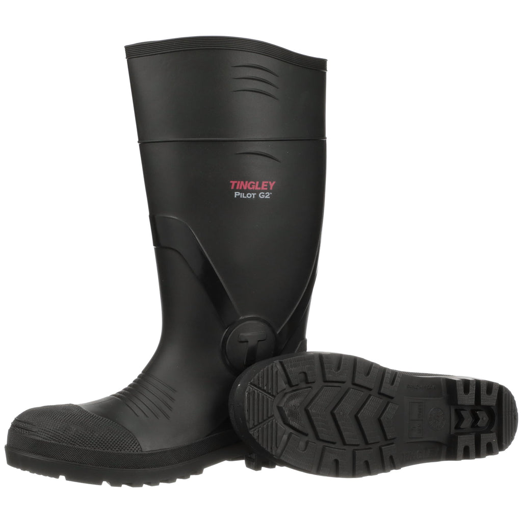Plain Toe Rain Boot V918