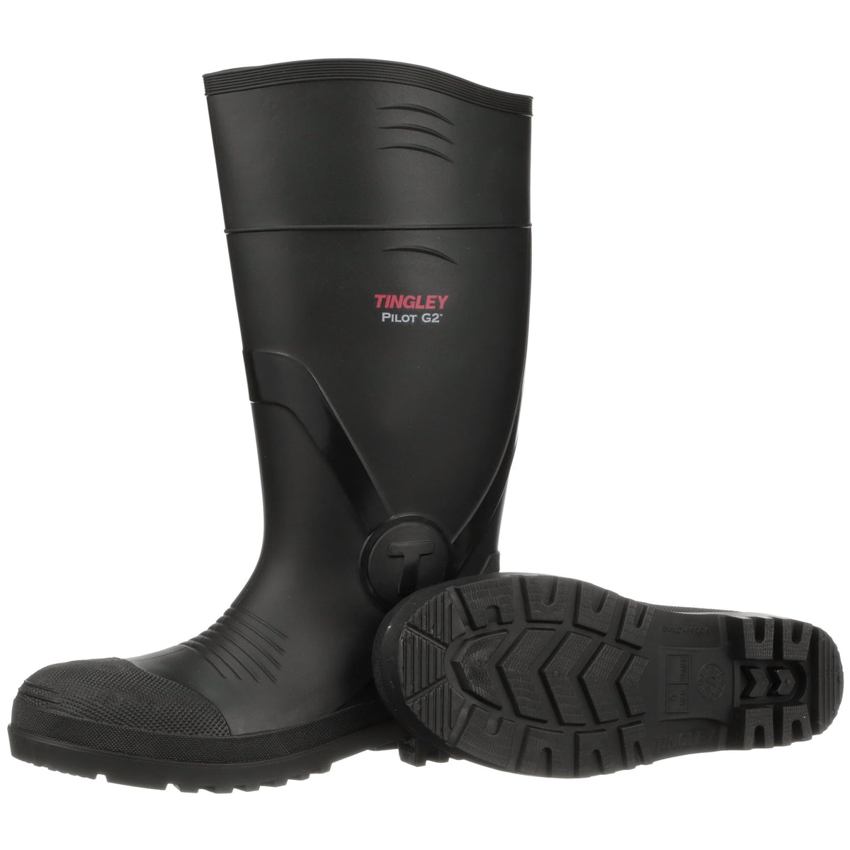Plain Toe Rain Boot V918